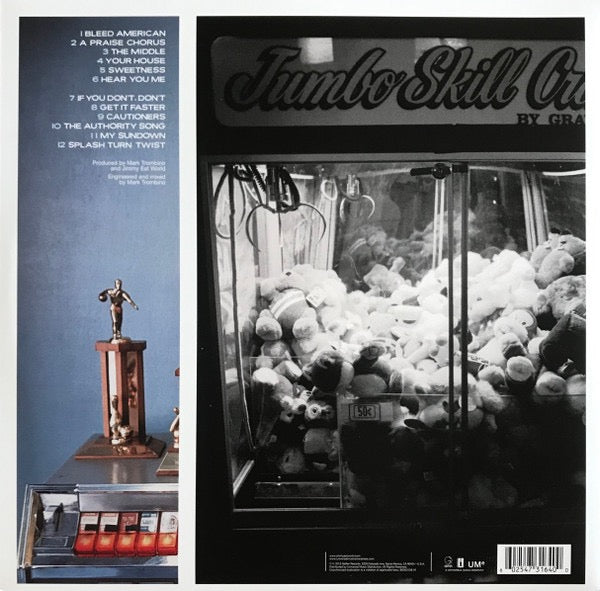 Image of Back Cover of LP - NEW/NEW - JIMMY EAT WORLD, Bleed American (Geffen Records; 00602547316400, Europe 2000s Reissue, Gatefold, Insert), ,  - 2416345C