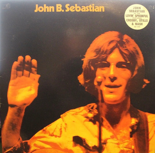 Image of Front Cover of LP - VG/VG - JOHN B. SEBASTIAN, John B. Sebastian (Edsel Records; ED 304, UK 1990 Reissue, Stickered Picture Sleeve, Insert), ,  - 1316393C