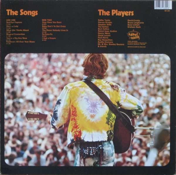 Image of Back Cover of LP - VG/VG - JOHN B. SEBASTIAN, John B. Sebastian (Edsel Records; ED 304, UK 1990 Reissue, Stickered Picture Sleeve, Insert), ,  - 1316393C