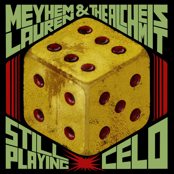 Image of Front Cover of 12" - VG/VG - MEYHEM LAUREN, THE ALCHEMIST, Still Playing Celo / Codename (Tuff Kong Records; TKR055, Italy 2019, Poster, Milky Clear w/ Green Blob; Numbered), Sleeve has light creasing and wear. Plastic outer folded up (sticker numbered: 149/500),  - 1316456C