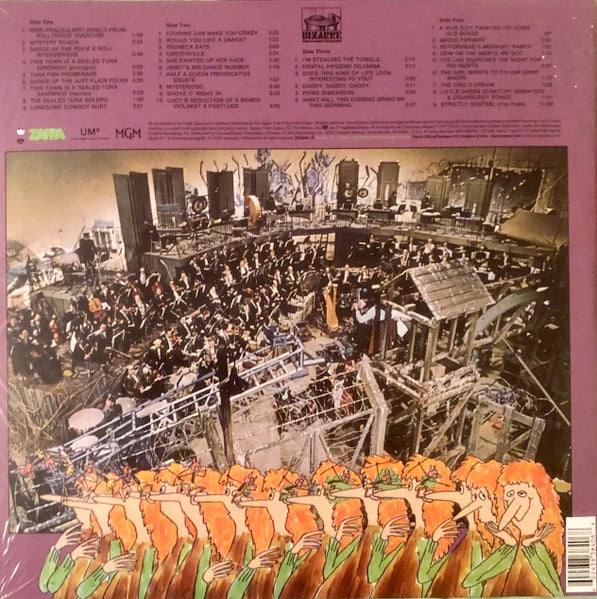 Image of Back Cover of 2xLP - NEW/NEW - FRANK ZAPPA, 200 Motels Soundtrack (Zappa Records; 0602438384068, Europe 2026 Reissue, Gatefold, Booklet, Poster, 180 Gram Red Vinyl), ,  - 1336273E