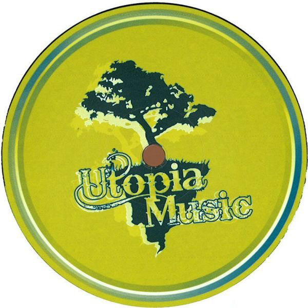 Image of Back Cover of 12" - VG/VG - SUNCHASE / DETAIL, Nathennia / Green Rain (Utopia Music; UM012, UK 2013, Company Sleeve), ,  - 1326278E