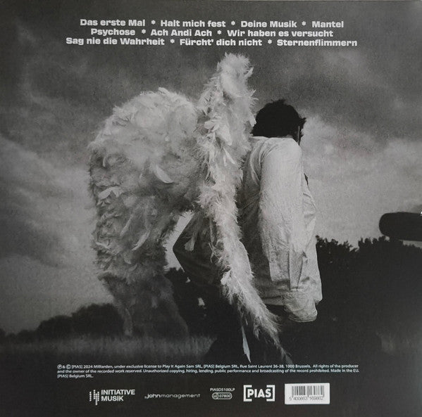 Image of Back Cover of LP - EX/EX - MILLIARDEN, Lotto ([pias]; PIASD5100LP, Germany 2024, Outer Plastic Sleeve With Hype Sticker), ,  - 1326240E