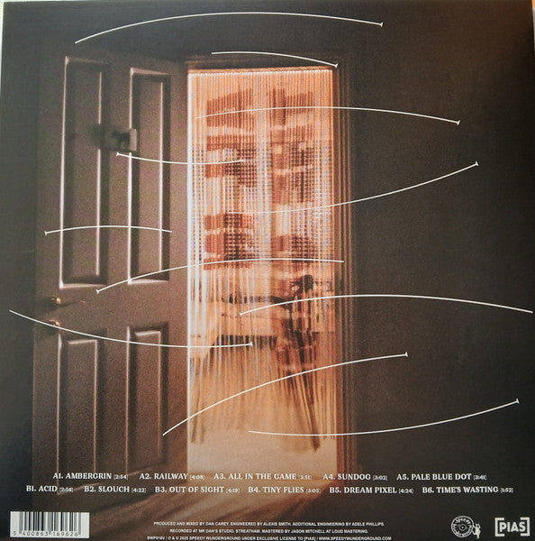 Image of Back Cover of LP - EX/EX - MOREISH IDOLS, All In The Game (Speedy Wunderground; SWP016V, UK 2025, Outer Plastic Sleeve With Hype Sticker, Inner, Orange Vinyl), ,  - 1326317E
