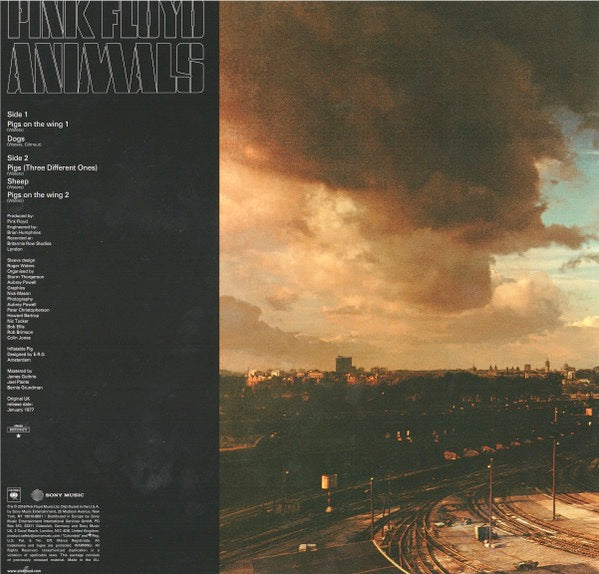 Image of Back Cover of LP - NEW/NEW - PINK FLOYD, Animals (Sony; 0888751842717, Europe 2025 Reissue, Gatefold), ,  - 1816394C