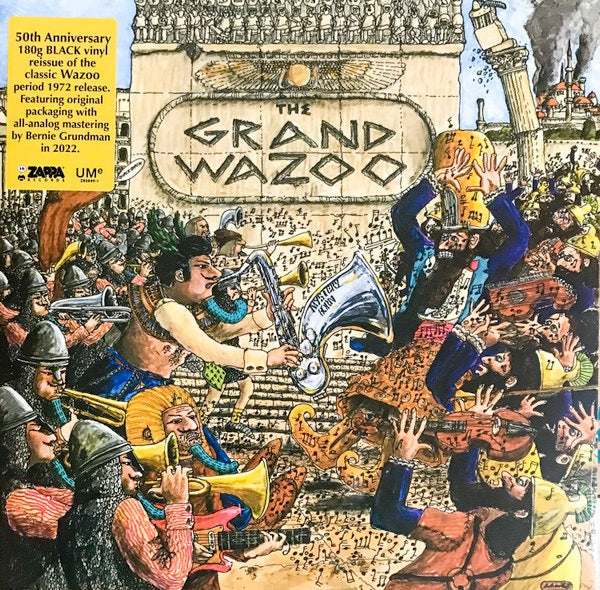 Image of Front Cover of LP - NEW/NEW - FRANK ZAPPA, The Grand Wazoo (Zappa Records; 4813974, Europe 2022 Reissue, Gatefold, Black Vinyl), ,  - 1336280E