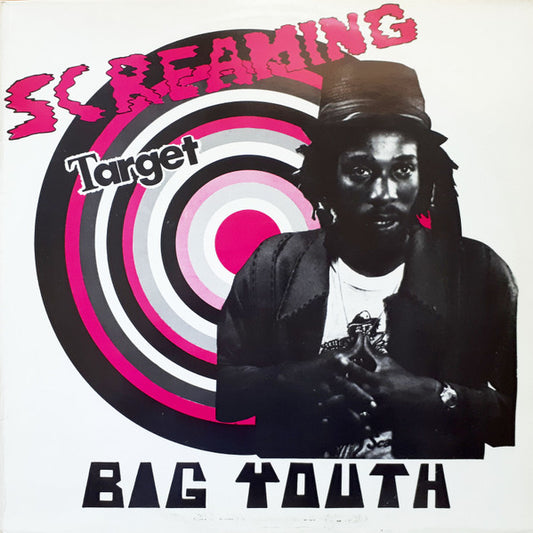Image of Front Cover of LP - VG+/VG - BIG YOUTH, Screaming Target (Trojan Records; TRLS 61, UK 1972, Allied Records Pressing.), Splatter effect on vinyl, no marks, plays great. Nice sleeve.,  - 1316581C
