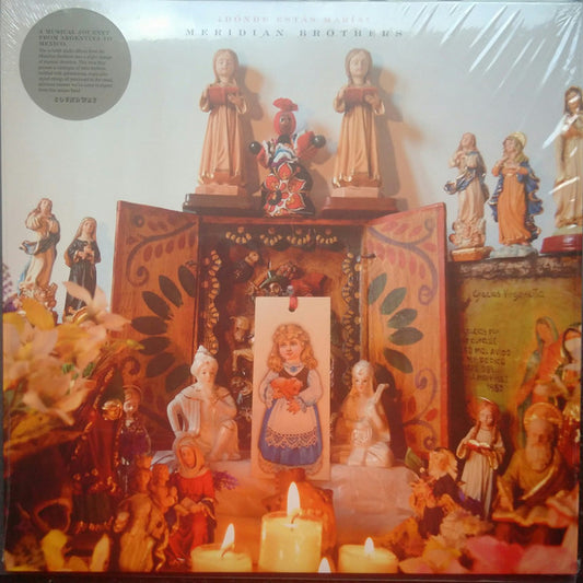 Image of Front Cover of LP - EX/VG+ - MERIDIAN BROTHERS,  Donde Estas Maria? (Soundway; SNDWLP118, Europe 2017, Inner), Still in hype stickered shrinkwrap.,  - 1326358E