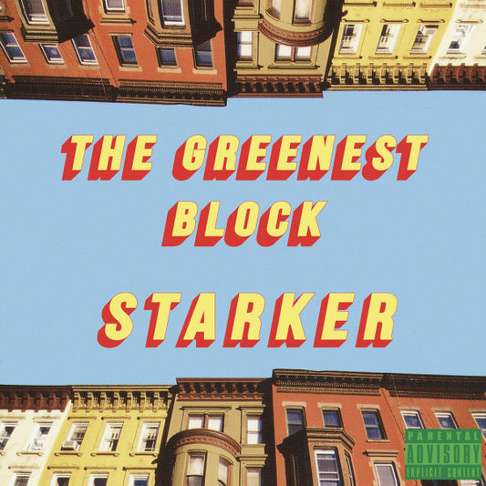 Image of Front Cover of LP - VG+/VG - STARKER, The Greenest Block (Frank's Vinyl Records; FVR-014, Italy 2020, Baby Blue Vinyl), ,  - 1316627C