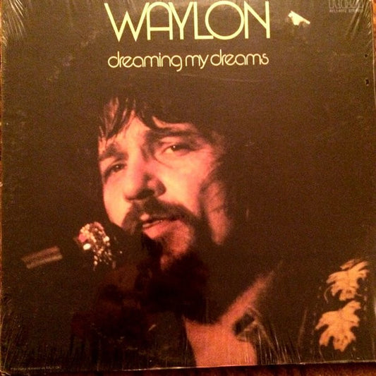 Image of Front Cover of LP - VG/VG+ - WAYLON, Dreaming My Dreams (RCA; AYL1-4072, US 1981 Reissue), ,  - 1316603C