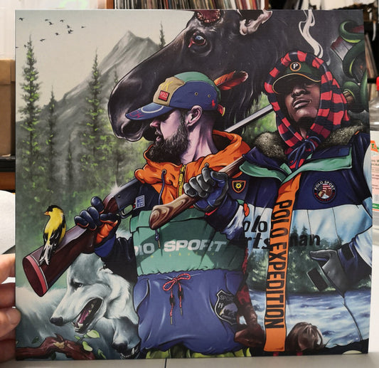Image of Front Cover of LP - EX/VG+ - RAZ FRESCO & FUTUREWAVE, Gorgeous Polo Sportsmen (FXCK RXP RXCXRDS; none, Germany 2020, Insert, Limited Edition), A few light marks on vinyl,  - 1346307S
