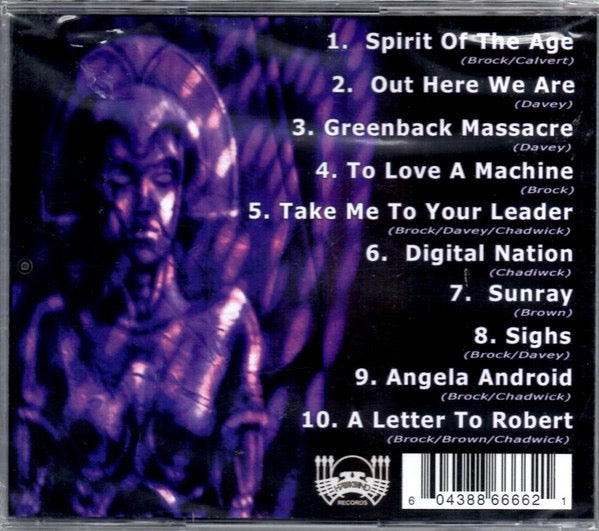 Image of Back Cover of CD - M/M - HAWKWIND, Take Me To Your Leader (Hawkwind Records; HAWKVP35CD, UK 2005, Jewel Case), SEALED,  - 1316637C