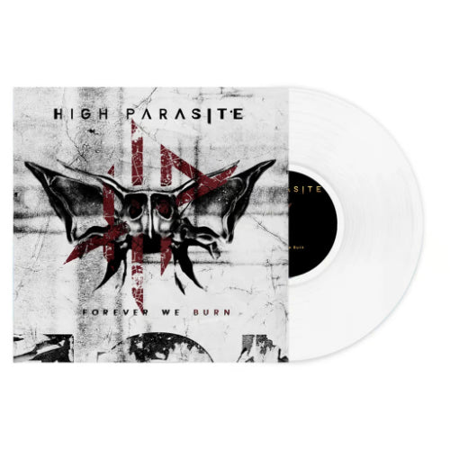 Image of Label Cover of LP - NEW/NEW - HIGH PARASITE, Forever We Burn (Spinefarm Records; CNDL800678P, Europe 2024, Shroud White Vinyl), ,  - 1336372E