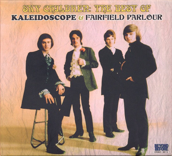 Image of Front Cover of 2xCD - VG+/VG - KALEIDOSCOPE & FAIRFIELD PARLOUR, Sky Children: The Best Of Kaleidoscope & Fairfield Parlour (Beyond Before; BB114, US 2021, Fold Out Sleeve), ,  - 4216579C