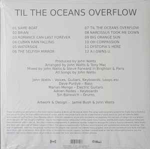 Image of Back Cover of LP - EX/EX - FISCHER-Z, Til The Oceans Overflow (So-Real; JWFZ17VINYL, Europe 2022, Insert), Opened Instore, Still In Shrinkwrap,  - 1346270S