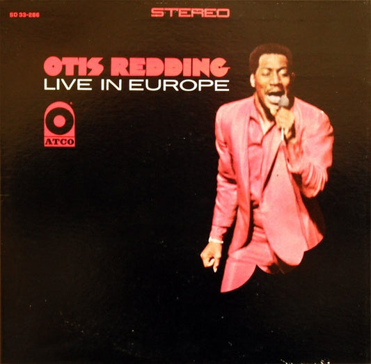Image of Front Cover of LP - VG+/VG+ - OTIS REDDING, Otis Redding Live In Europe (ATCO Records; SD 33-286, US Reissue, Company Inner), ,  - 1316674C