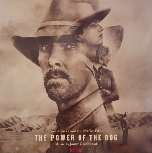 Image of Front Cover of LP - EX/VG+ - JONNY GREENWOOD, The Power Of The Dog (Invada; LSINV278LP, US 2022, Inner), Still In Opened Shrinkwrap With Hype Sticker,  - 1316754C
