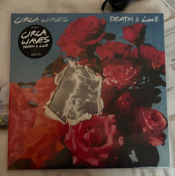 Image of Front Cover of 2xLP - EX/EX - CIRCA WAVES, Death & Love (Lower Third; LWRTD010LP, Europe 2025, Gatefold In Stickered Plastic Sleeve, Insert), ,  - 1316756C