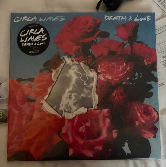 Image of Front Cover of 2xLP - EX/EX - CIRCA WAVES, Death & Love (Lower Third; LWRTD010LP, Europe 2025, Gatefold In Stickered Plastic Sleeve, Insert), ,  - 1316756C