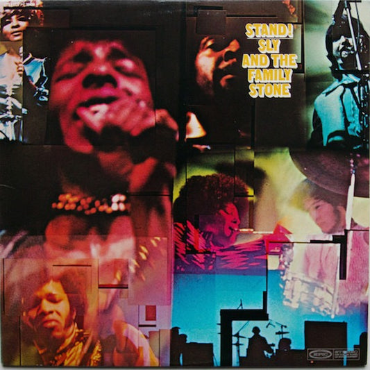 Image of Front Cover of LP - VG+/VG - SLY AND THE FAMILY STONE, Stand! (Epic; PE 26456, US Reissue, Gatefold), Storage marks to disc.,  - 1316745C