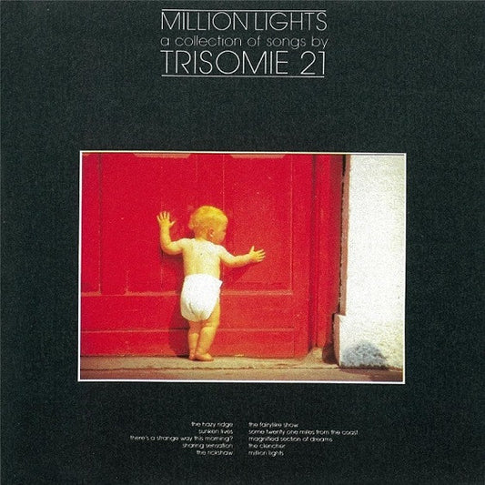 Image of Front Cover of LP - EX/EX - TRISOMIE 21, Million Lights - A Collection Of Songs By Trisomie 21 (Play It Again Sam Records; BIAS 76, Europe 2023 Reissue), Opened Instore, Still In Stickered Shrinkwrap,  - 1346341S