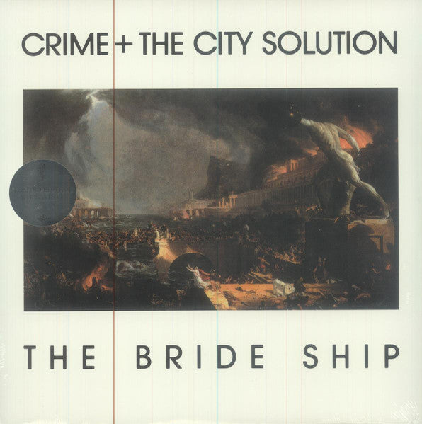 Image of Front Cover of LP - EX/EX - CRIME & THE CITY SOLUTION, The Bride Ship (Mute; LSTUMM65, Worldwide 2023 Reissue, White Vinyl, Ltd to 1000), Opened Instore, Still In Stickered Shrinkwrap,  - 1346343S
