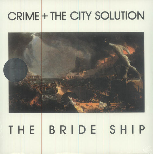 Image of Front Cover of LP - EX/EX - CRIME & THE CITY SOLUTION, The Bride Ship (Mute; LSTUMM65, Worldwide 2023 Reissue, White Vinyl, Ltd to 1000), Opened Instore, Still In Stickered Shrinkwrap,  - 1346343S