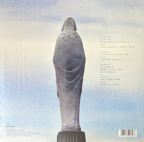 Image of Back Cover of 2xLP - EX/VG+ - DEAD POET SOCIETY, Fission (Spinefarm Records; SPINE800346P, US 2024, Gatefold, 45 RPM Curacao Blue Vinyl), Still In Opened Shrinkwrap With Hype Sticker. Slight Warp, Does Not Effect Play.,  - 1316766C
