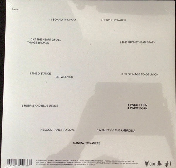 Image of Back Cover of 2xLP - EX/EX - IHSAHN, Ihsahn (Candlelight Records; CNDL800233P, Worldwide 2024, Insert), Still In Opened Shrinkwrap With Hype Sticker,  - 1316767C