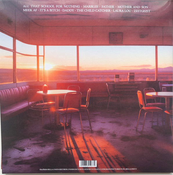 Image of Back Cover of 2xLP - EX/VG+ - JOHN GRANT, The Art Of The Lie (Bella Union; BELLA1594VX, Europe 2024, Gatefold, 2 Inners), Opened Instore, Still In Stickered Shrinkwrap,  - 1346380S