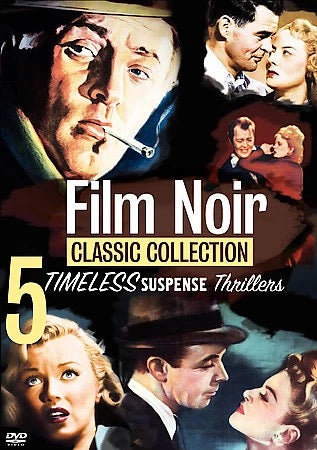 Image of Front Cover of 5xDVD - VG+/VG+ - JOHN HUSTON, ROBERT WISE, Film Noir Classic Collection (, UK , Box Set), ,  - 1336408E