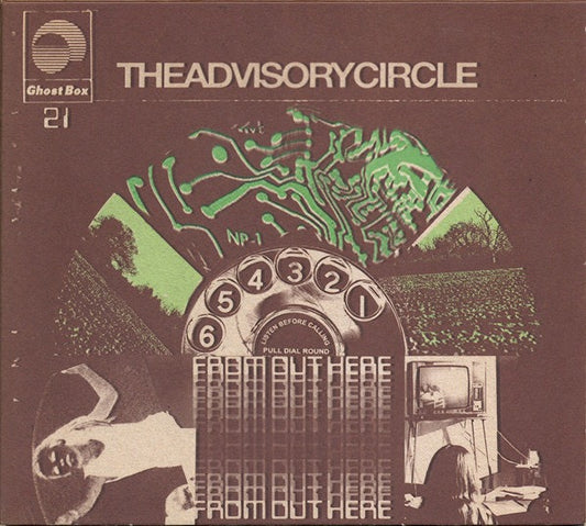 Image of Front Cover of CD - VG+/VG+ - THEADVISORYCIRCLE, From Out Here (Ghost Box; GBX021 CD, UK 2014, Digipak), Nice copy showing minimal sign of use.,  - 1416061C