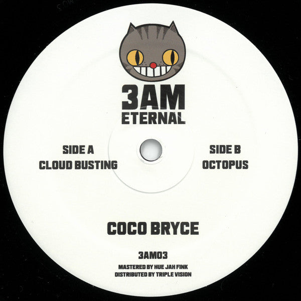 Image of Front Cover of 12" - /VG+ - COCO BRYCE, Cloud Busting / Octopus (3AM Eternal; 3AM03, Netherlands 2021, Plain Sleeve), ,  - 4216474C