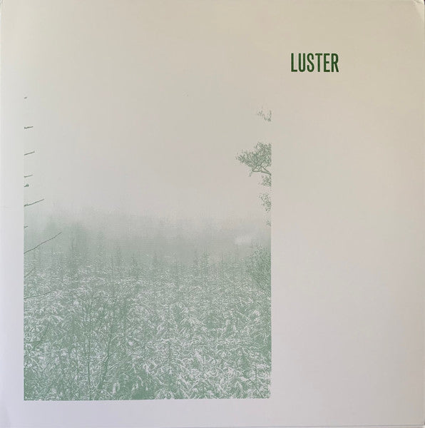 Image of Front Cover of LP - VG+/VG+ - LUSTER, Luster (Morc Records; Morc 85, Belgium 2022, Fold Over Sleeve, Printed lyric sheet, catalogue insert), , Limited edition of 150 copies (original run) and 200 copies (second run in dezember 2022) and some more (third run in february 2023). All identical to the original pressing in screen-printed and letter pressed sleeves with a screen-printed lyric sheet and download coupon. - 1426085E
