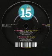 Image of Front Cover of 7" - /EX - VISIONEERS, The World Is Yours / It's Simple (BBE; BBE200SLP, Europe 2011), ,  - 1426087E