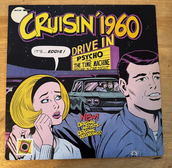 Image of Front Cover of LP - VG/VG - VARIOUS, Cruisin' 1960 (Increase Records Blue Labels; INCM-1960, US 1986 Reissue, No Barcode), ,  - 1416100C