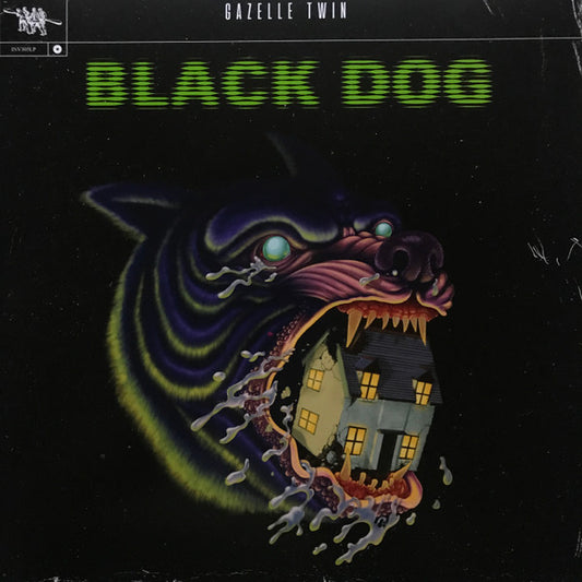 Image of Front Cover of LP - EX/EX - GAZELLE TWIN, Black Dog (Invada; INV305LP, UK 2023, Insert,  Limited Edition, Green And Yellow Slime Green Blob), ,  - 1446113S