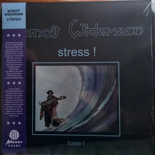 Image of Front Cover of LP - EX/EX - BENO T WIDEMANN, Stress ! (Mondo Svart ; SRE391, Finland 2020 Reissue, Insert, With Obi, Ex-Magma), ,  - 1326467E