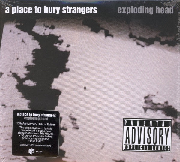 Image of Front Cover of 2xCD - M/M - A PLACE TO BURY STRANGERS, Exploding Head (Mute; STUMM311CDX, USA & Europe 2022 Reissue, Fold Over Sleeve), Still SEALED In Stickered Shrinkwrap,  - 1336427E