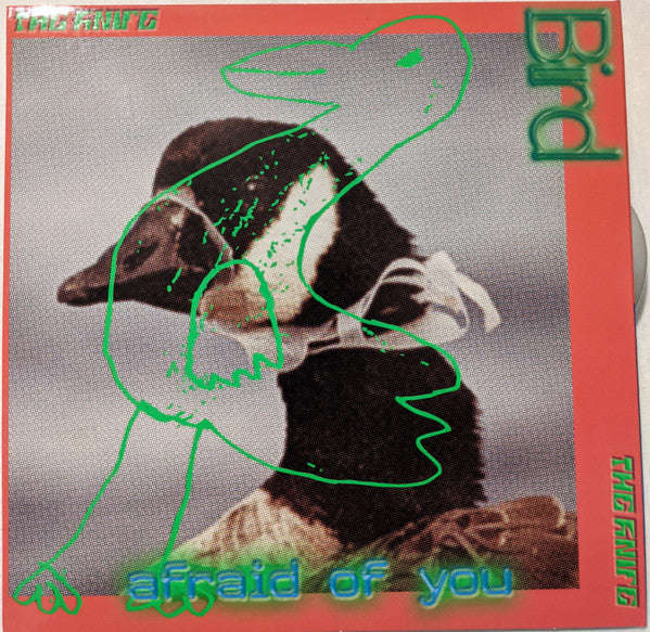 Image of Back Cover of 7" - VG+/VG+ - THE KNIFE, Afraid Of You / Bird (Rabid Records; RABID006X, Sweden 2021 Reissue, Picture Sleeve, Inner & Insert, Green Vinyl), ,  - 1456166S