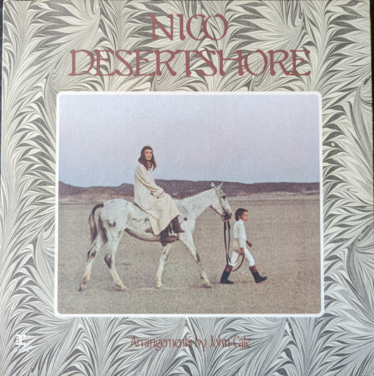 Image of Front Cover of LP - VG+/VG+ - NICO, Desertshore (Reprise Records; RS 6424, US 1970, Textured Sleeve, Company Inner, Terre Haute Pressing), Strong VG+ vinyl. 3x4cm bottom left corner cut to sleeve, still nice though.,  - 1416131C