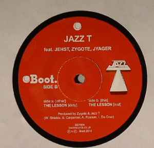 Image of Front Cover of 7" - /EX - JAZZ T, The Lesson (Boot; BB7004, UK 2015), ,  - 1456132S