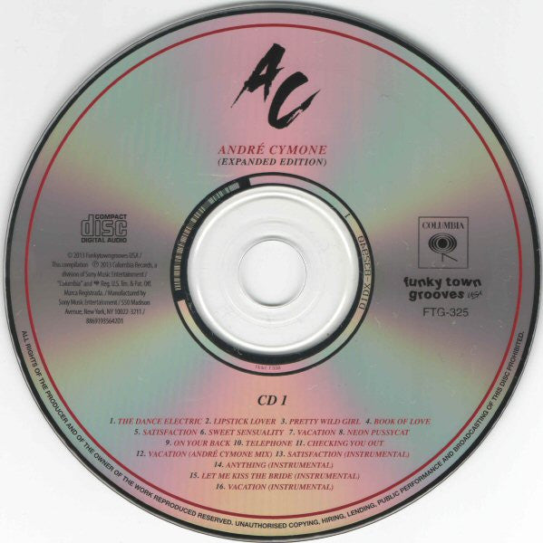 Image of Label Cover of 2xCD - M/M - ANDR  CYMONE, A.C. (Funkytowngrooves; FTG 325, US 2013 Reissue, Double CD Case), SEALED,  - 2416598C