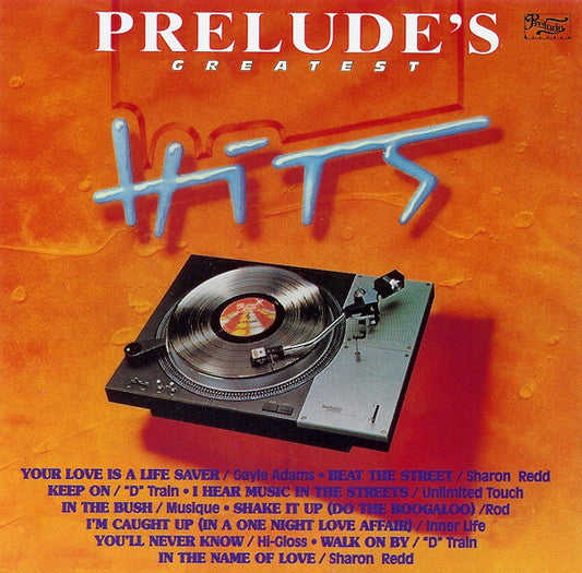 Image of Front Cover of CD - EX/EX - VARIOUS, Prelude's Greatest Hits - Volume I (Unidisc; SPLK-7261, Canada 1995), Opened Instore,  - 1456333S