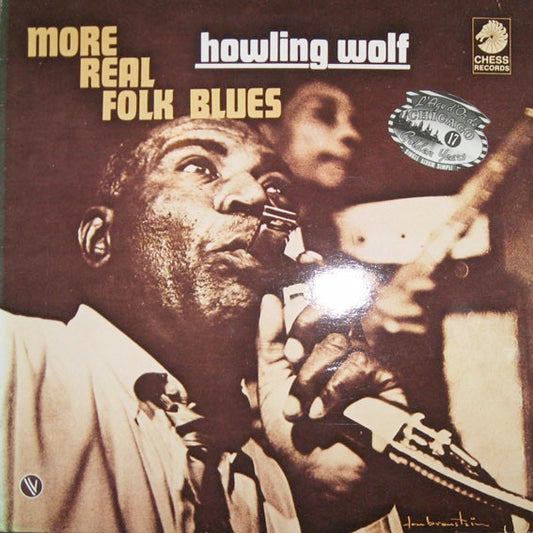 Image of Front Cover of LP - VG+/VG+ - HOWLING WOLF, More Real Folk Blues (Vogue; 515017, France 1987 Reissue), ,  - 1416333C