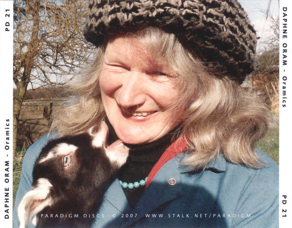 Image of Back Cover of 2xCD - EX/EX - DAPHNE ORAM, Oramics (Paradigm Discs; PD 21, UK 2021 Reissue), ,  - 1456338S