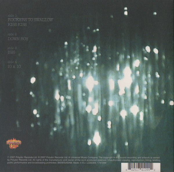 Image of Back Cover of 3324111E: 2x7" EP - YEAH YEAH YEAHS, Is Is (Polydor; 1741099, Europe 2007, Gatefold)   VG+/VG+