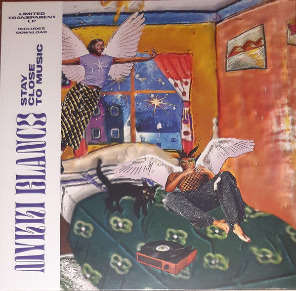 Image of Front Cover of LP - EX/EX - MYKKI BLANCO, Stay Close To Music (Transgressive Records; TRANS580X,  2022, Inner, With Obi, Clear Vinyl, Stage Name of Poet, Michael David Quattlebaum, Jr.), Opened Instore, Still In Shrinkwrap,  - 1446265S