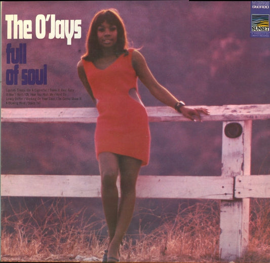 Image of Front Cover of LP - VG/VG - THE O'JAYS, Full Of Soul (Sunset Records; SLS 50038E, UK 1968), ,  - 1426350E