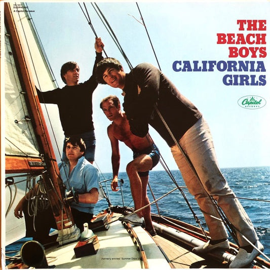 Image of Front Cover of LP - VG/VG - THE BEACH BOYS, California Girls (Capitol Records; DN-16017, US 1980 Reissue), A little fogged,  - 1416397C